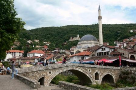 La città di Prizren, Kosovo